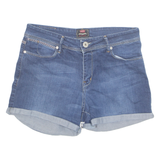 LEVI'S Turn Up Womens Denim Shorts Blue M W30
