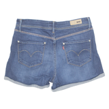 LEVI'S Turn Up Womens Denim Shorts Blue M W30