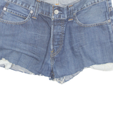 LEVI'S 512 Cut Off Womens Denim Shorts Blue M W32