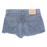 LEVI'S 512 Cut Off Womens Denim Shorts Blue M W32