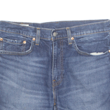 LEVI'S Cut Off 512 Premium E Womens Denim Shorts Blue L W34