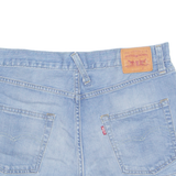 LEVI'S Womens Denim Shorts Blue S W28