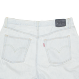 LEVI'S Turn Up Womens Denim Shorts Blue M W34