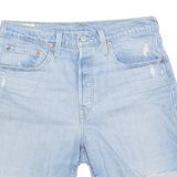 LEVI'S Cut Off 501 Premium E Mens Denim Shorts Blue M W31