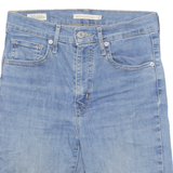 LEVI'S Premium E Stretch Mens Denim Shorts Blue S W28