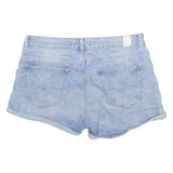 REPLAY Turn Up Womens Denim Shorts Blue M W34