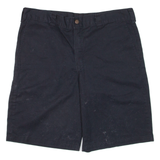 DICKIES Mens Workwear Shorts Black L W36