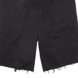 DICKIES Mens Workwear Shorts Black Slim M W34