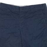 DICKIES Mens Workwear Shorts Blue L W36