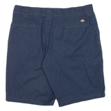 DICKIES Mens Workwear Shorts Blue L W36