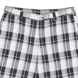 DICKIES Mens Workwear Shorts Black Check M W34