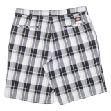 DICKIES Mens Workwear Shorts Black Check M W34