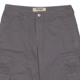 WRANGLER Mens Workwear Shorts Grey M W30