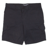 DICKIES Womens Workwear Shorts Black UK 16 W36