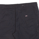 DICKIES Womens Workwear Shorts Black UK 16 W36