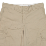 DICKIES Mens Workwear Shorts Beige L W36
