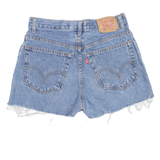 LEVI'S Womens Denim Shorts Blue S W28