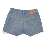 LEVI'S 501 Womens Denim Shorts Blue S W27