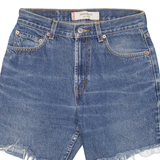 LEVI'S 505 Womens Jorts Shorts Blue M W30