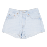 LEVI'S 501 Womens Denim Shorts Blue XS W25
