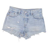 LEVI'S 501 BIG E Womens Denim Shorts Blue XS W25