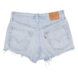LEVI'S 501 BIG E Womens Denim Shorts Blue XS W25