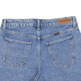 WRANGLER High Rise 4 Womens Denim Shorts Blue M W29