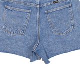 WRANGLER High Rise 4 Womens Denim Shorts Blue M W29