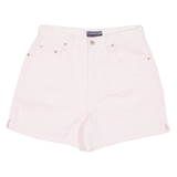 HALSTON JEANSWEAR Womens Denim Shorts Pink M W31