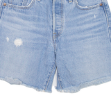 LEVI'S 501 BIG E Womens Jorts Shorts Blue XS W25