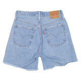 LEVI'S 501 BIG E Womens Jorts Shorts Blue XS W25