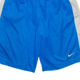 NIKE Mens Sports Shorts Blue Relaxed M W28