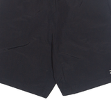 REEBOK Mens Sports Shorts Black Relaxed M W30