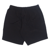REEBOK Mens Sports Shorts Black Relaxed M W30