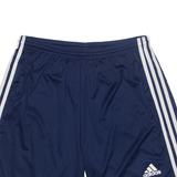 ADIDAS PRIME GREEN Mens Sports Shorts Blue Relaxed L W30