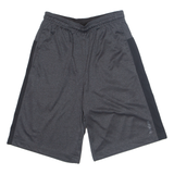 REEBOK Mens Sports Shorts Grey Relaxed S W26