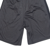 REEBOK Mens Sports Shorts Grey Relaxed S W26