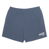 REEBOK Mens Sports Shorts Blue Relaxed XL W36