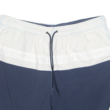 NAUTICA Mesh Lined Mens Swimming Shorts White Relaxed Colourblock XL W36