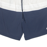 NAUTICA Mesh Lined Mens Swimming Shorts White Relaxed Colourblock XL W36