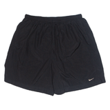 NIKE Lined Mens Sports Shorts Black Relaxed L W30
