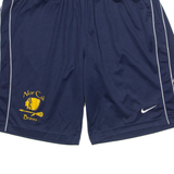 NIKE Nor Cal Braves Lacrosse Mens Sports Shorts Blue Relaxed XL W30
