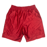 NIKE Mens Sports Shorts Red Relaxed L W32