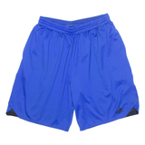 ADIDAS Mens Sports Shorts Blue Relaxed L W28