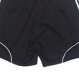 ADIDAS Mens Sports Shorts Black Relaxed L W30