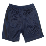 ADIDAS Mens Sports Shorts Blue Relaxed L W30