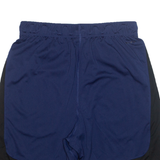 NIKE DRI FIT Mens Sports Shorts Blue Relaxed M W28