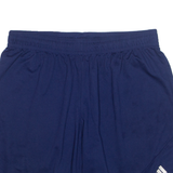 ADIDAS Mens Sports Shorts Blue Relaxed XL W32