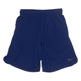 NIKE Mens Sports Shorts Blue Relaxed M W28