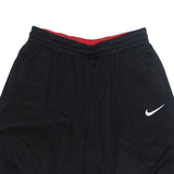 NIKE Mens Sports Shorts Black Relaxed XL W30